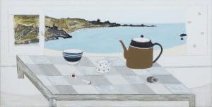 Rachel Nicholson Seascape with Table