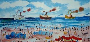 Simeon Stafford, Fishing Boats Leaving