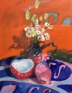 Work by Samuel Bassett in The pIcture Room at Newlyn Art Gallery