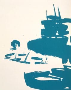 Work by Samuel Bassett in The pIcture Room at Newlyn Art Gallery