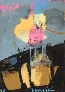 Work by Samuel Bassett in The pIcture Room at Newlyn Art Gallery
