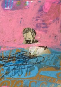 Work by Samuel Bassett in The pIcture Room at Newlyn Art Gallery