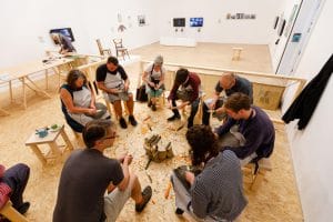 Craftschool Class at Newlyn Art Gallery