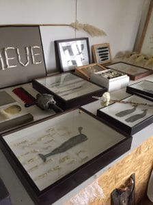 work by Angela Cockayne in The Picture Room at Newlyn Art Gallery