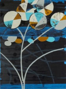 Mark Surridge, Way Finder Blue in The Picture Room at Newlyn Art Gallery