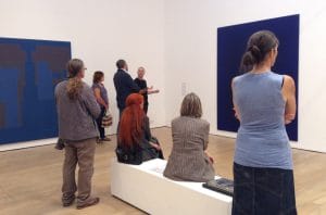 walk and talk tour of the Robyn Denny exhibition with Director, James Green.