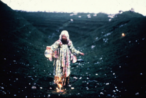 Jill Smith, documentation of performance, for Hummerruz at Newlyn Art Gallery