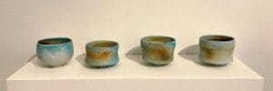 Ceramics by Jack Doherty in The Picture Room at Newlyn Art Gallery
