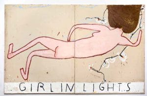 Rose Wylie exhibition at Newlyn Art Gallery and The Exchange in Penzzance