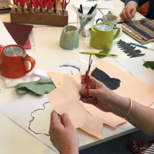 Tea, Cake & Art workshop at The Exchange, Penzance