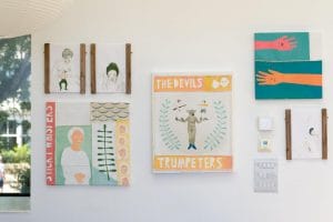 Ways Of Looking by Ali Corder & Elizabeth Loveday. In The Studio at Newlyn Art Gallery