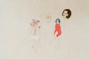 Ways Of Looking by Ali Corder & Elizabeth Loveday. In The Studio at Newlyn Art Gallery