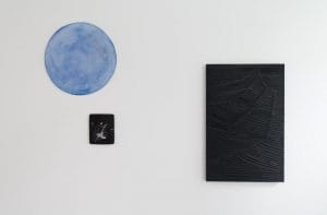Work by NIna Royle, showing in The Picture Room at Newlyn Art Gallery
