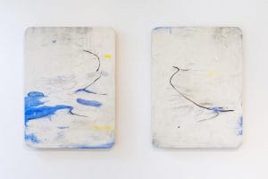 Work by NIna Royle, showing in The Picture Room at Newlyn Art Gallery