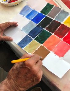 Tea, Cake & Art workshop at The Exchange
