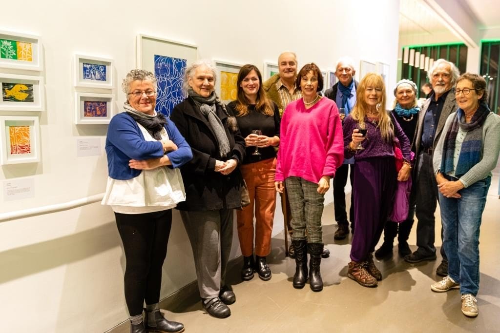 Tea, Cake & Art artists at The Exchange