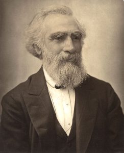 Black and whte photograph of philanthropist John PasmoreEdwards