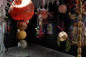Image shows exhibition by Nicola Bealing