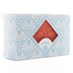floral covered soap with elephant print