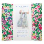 floral design reusable bag