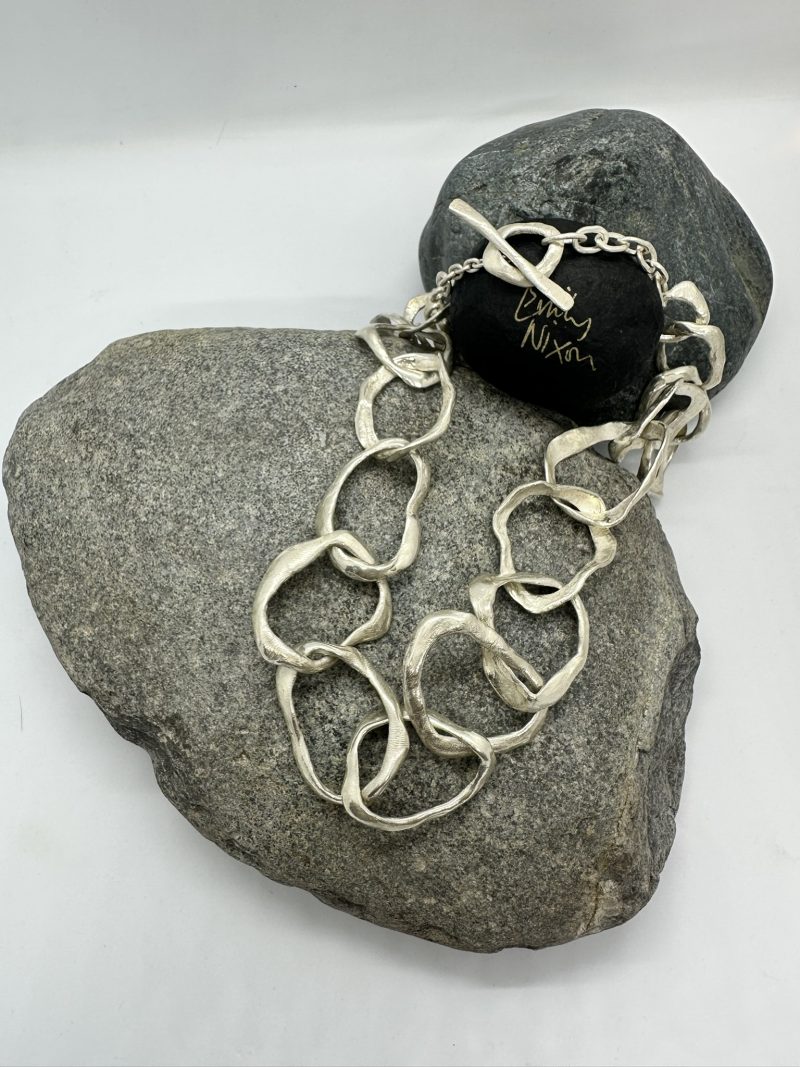 EMILY NIXON - Rock Drawing Necklace