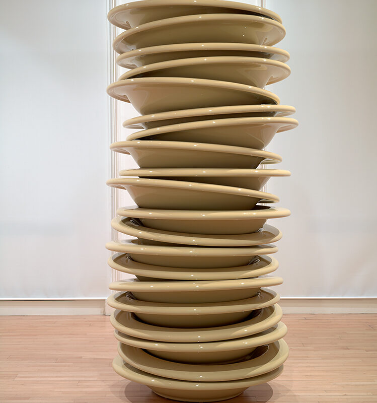 Robert Therrien, No Title (Stacked Plates)