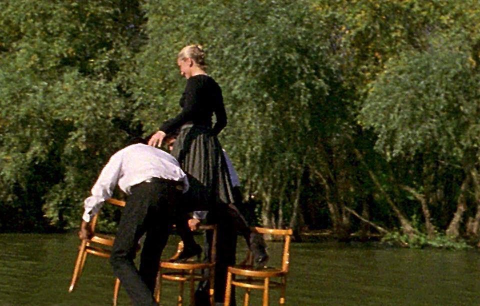 Breda Beban, Walk of Three Chairs, 2003. Arts Council Collection, Southbank Centre, London © the artist. Commissioned by Film and Video Umbrella in association with John Hansard Gallery, Southampton and supported by Arts Council England