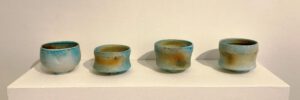 Ceramics by Jack Doherty in The Picture Room at Newlyn Art Gallery