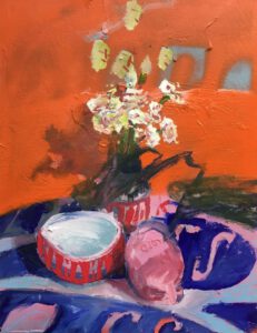 Work by Samuel Bassett in The pIcture Room at Newlyn Art Gallery