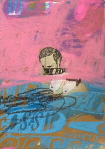 Work by Samuel Bassett in The pIcture Room at Newlyn Art Gallery