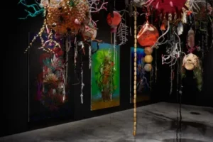 Image shows exhibition by Nicola Bealing