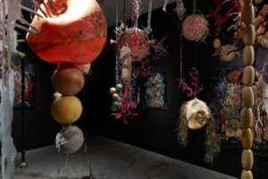 Image shows exhibition by Nicola Bealing