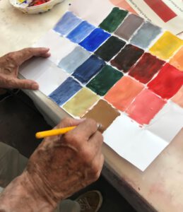 Tea, Cake & Art workshop at The Exchange, Penzance