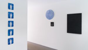 Work by NIna Royle, showing in The Picture Room at Newlyn Art Gallery