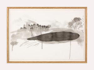 Passing Through on Foot By Lucy Willow, showing in The Picture Room at Newlyn Art Gallery