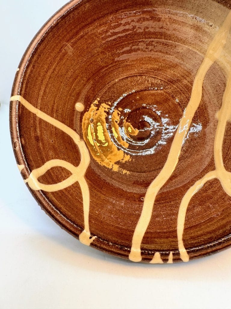 Detail view of Terracotta Cereal Bowl by Mollie Milton
