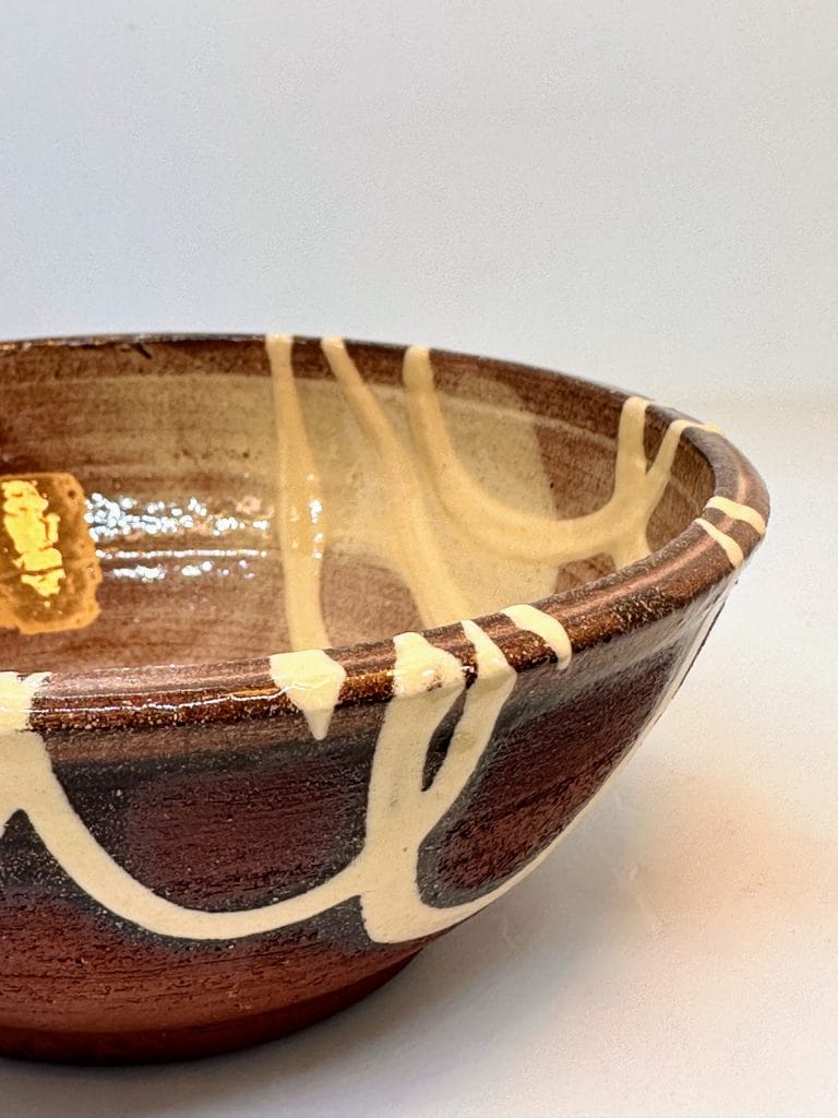 close up of Terracotta Cereal Bowl by Mollie Milton
