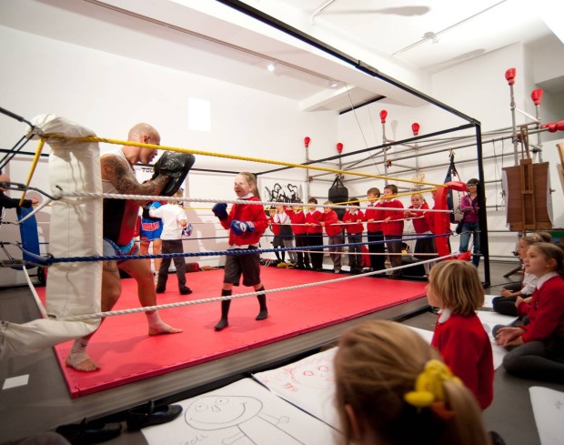 Alverton School Boxing Ring