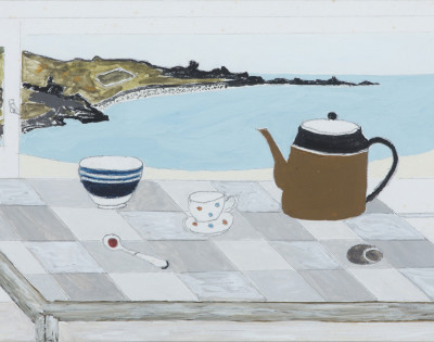 Rachel Nicholson Seascape with Table