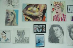The Young People's Art Prize 2017 at The Exchange, Penzance