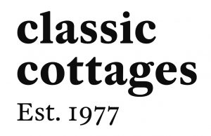 Logo for Classic Cottages, sponsors of Young People's Art Prize 2018