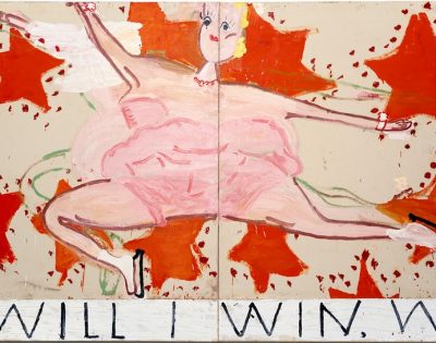Rose Wylie exhibition at Newlyn Art Gallery and The Exchange in Penzzance