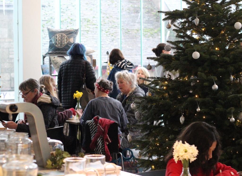 The Christmas Makers' Market at The Exchange. Penzance