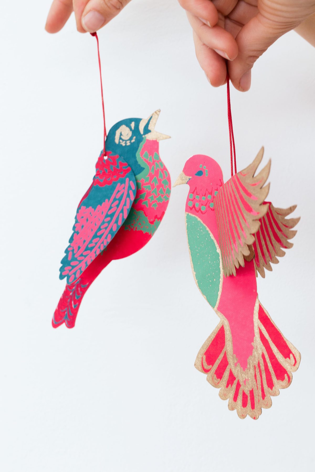 Hanging Paper Birds