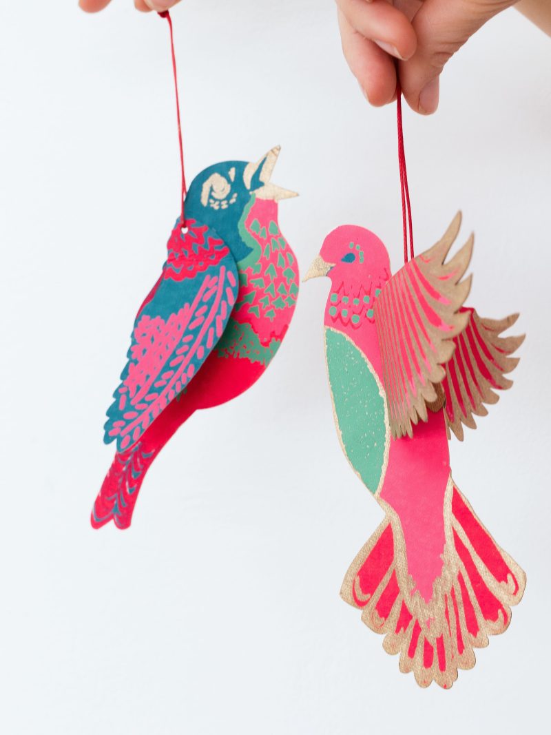 Hanging Paper Birds