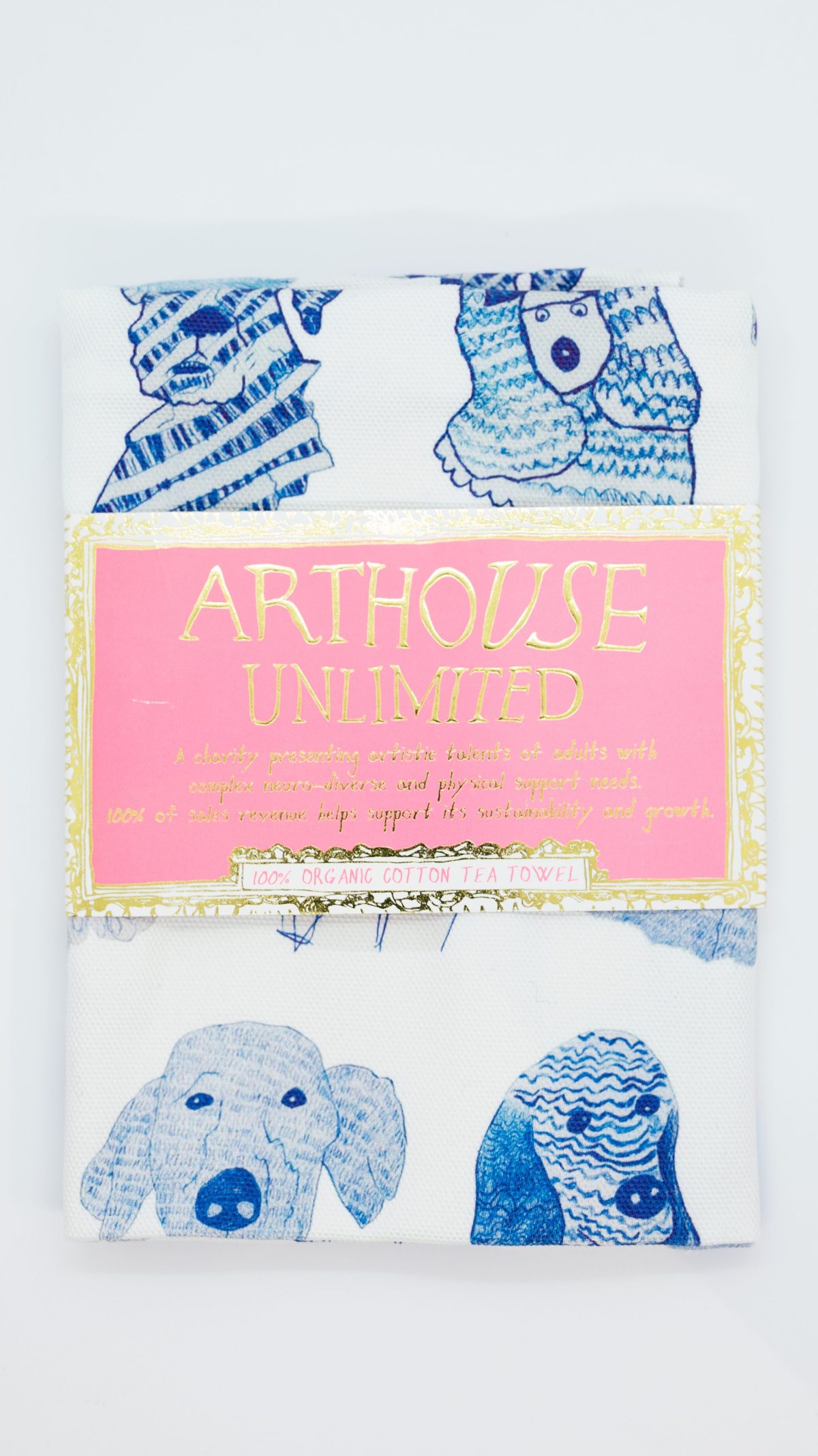 ARTHOUSE Unlimited - Dog Tea Towel