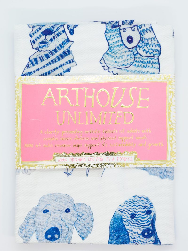 ARTHOUSE Unlimited - Dog Tea Towel